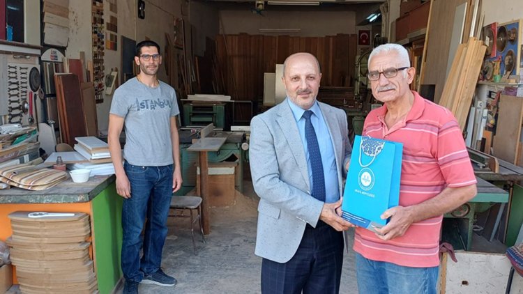 Müftülükten yılın ahisine ziyaret