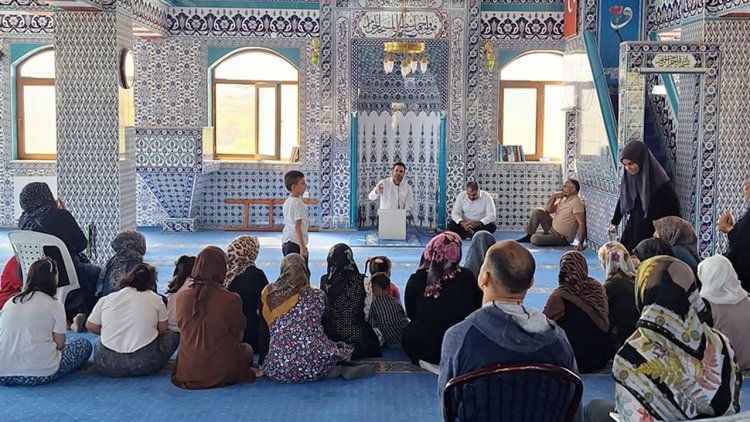 Battalgazi’de özel bireyler camide buluştu