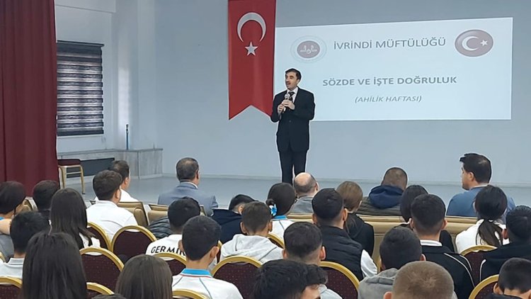 İvrindi'de öğrencilere "Ahilik Geleneği" anlatıldı