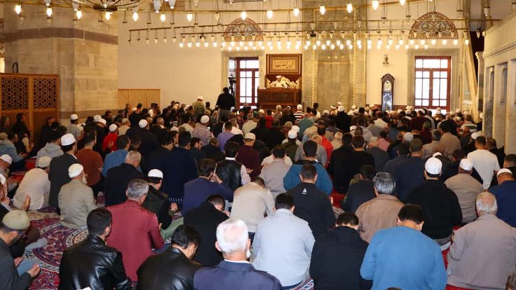 Konya'da Filistin için dua edildi
