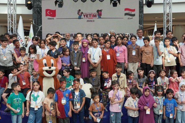 Türkiye Diyanet Vakfı, Kerkük'te yetimler için 'Mutluluğun Nabzı' festivalini düzenledi