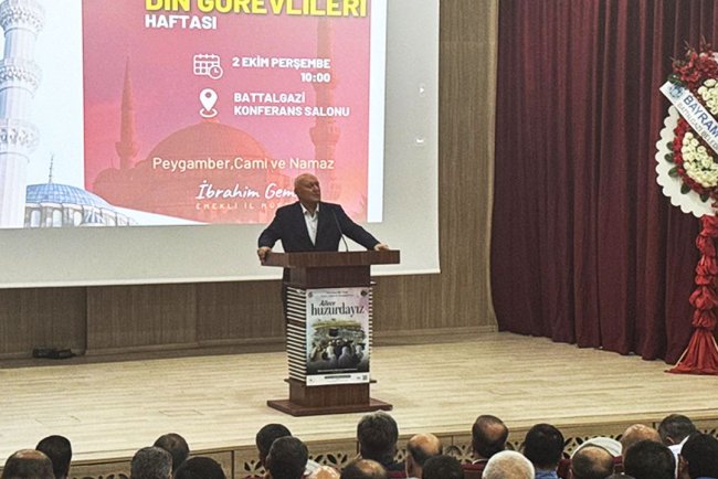 Malatya'da "Peygamber, Cami ve Namaz" konferansı