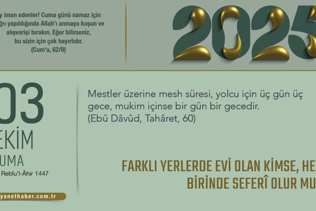 Farklı Yerlerde Evi Olan Kimse, Her Birinde Seferî Olur Mu?