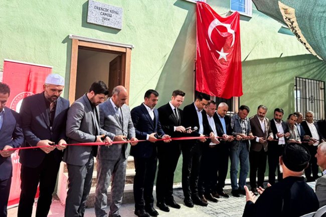 Örencik Köyü Camii açıldı