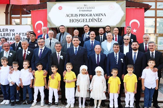 Düzce'de "Camiler ve Din Görevlileri Haftası" programı