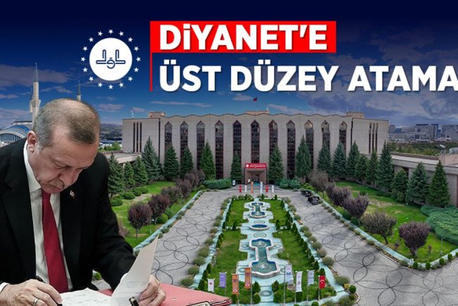 Diyanet İşleri Baaşkanlığına üst düzey atamalar Resmi Gazete'de