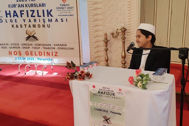 Kastamonu'da Hafızlık Bölge Yarışması düzenlendi