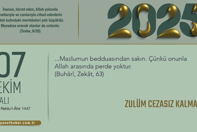 Zulü Cezasız Kalmaz
