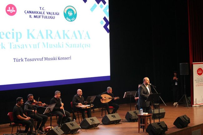 Çanakkale'de Mevlid-i Nebi konseri
