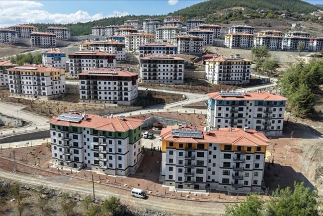 Osmaniye'de 819 deprem konutu ay sonuna kadar tamamlanacak