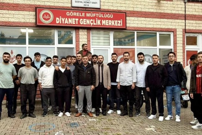 Görele Müftülüğü üniversite öğrencilerini ağırladı