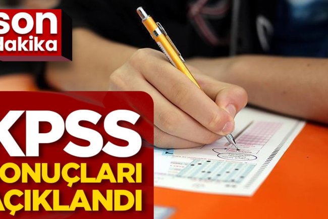 2025-KPSS A Grubu Sınavı sonuçları açıklandı