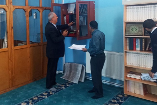 Hakkari'deki cami ve mescitlerde kütüphane oluşturulacak