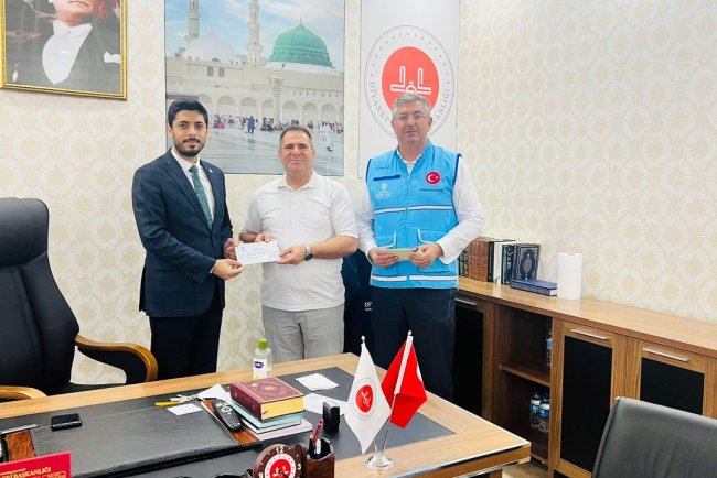 Ceylanpınar'dan Filistin’e anlamlı destek