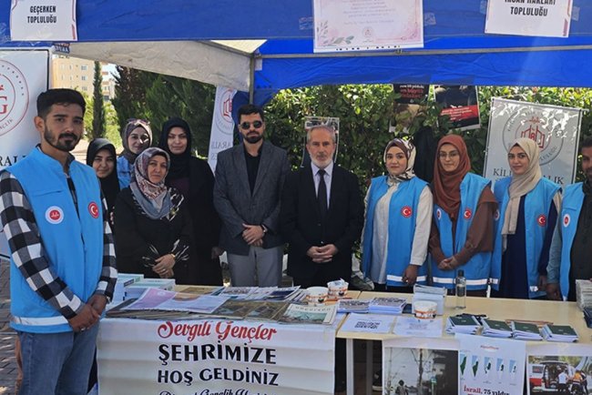 Kilis 7 Aralık Üniversitesi'nde tanıtım standı açıldı