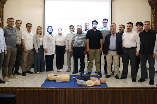 Adana'da personele "İlk Yardım Eğitimi"
