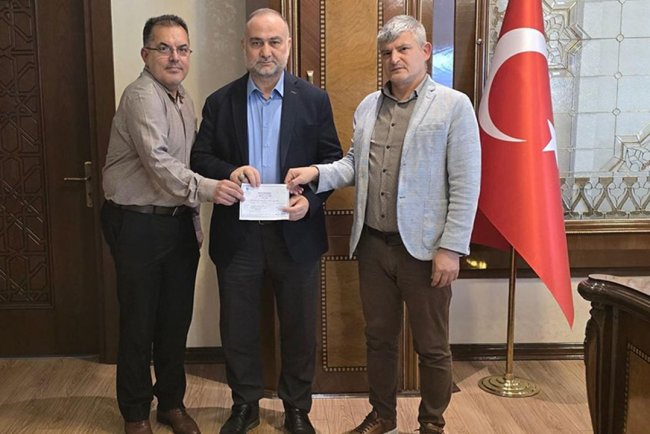 Yüreğir İmam Hatip Ortaokulu'ndan Gazze'ye destek