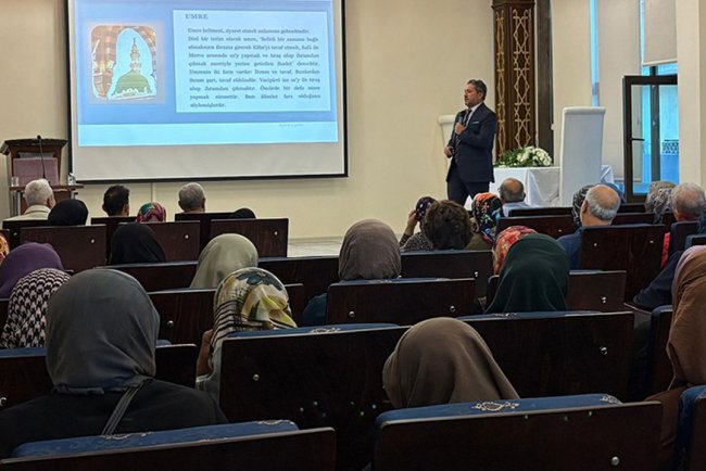 Adana'da 5. Umre Hazırlık Kursu düzenlendi