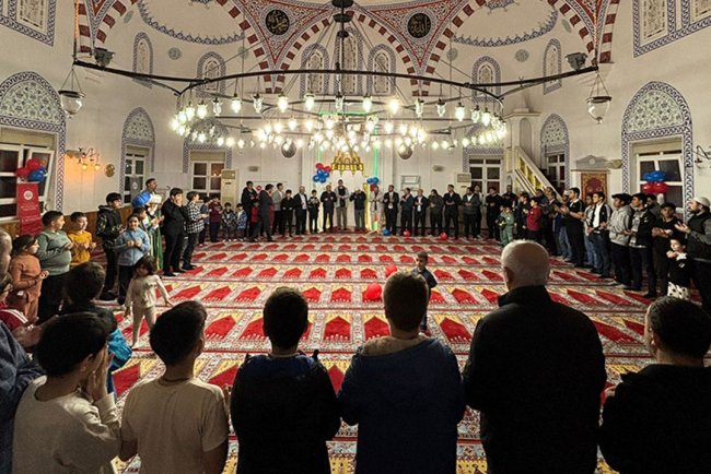 Süleymanpaşa'da kardeş camiler buluştu