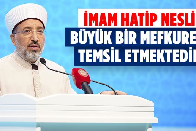 Prof. Dr. Arpaguş: İmam hatip nesli, büyük bir mefkureyi temsil etmektedir