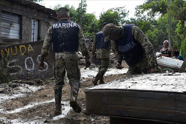 Meksika'da sel felaketinde hayatını kaybedenlerin sayısı 76'ya yükseldi