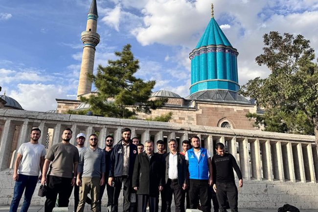 Gençler, Konya Kültür ve Medeniyet Gezisi'nde tarihle buluştu