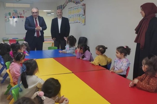 Kaymakam'dan Kur'an kursuna ziyaret