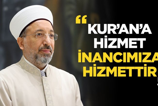 Prof. Dr. Arpaguş: Kur’an’a hizmet, inancımıza hizmettir