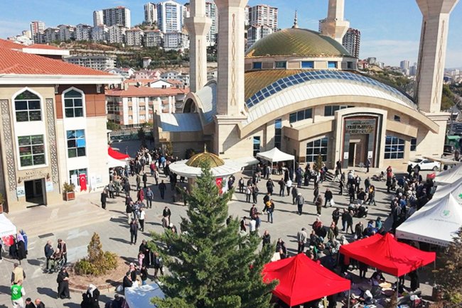 Mamak'ta Gazze için yardım kermesi açıldı