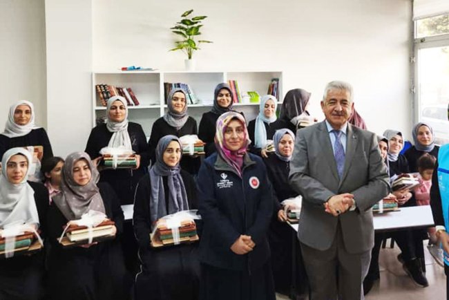 Adıyaman'da hediyem Kur'an oldu