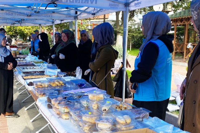 Müftülük kermeslerinde Filistin dayanışması