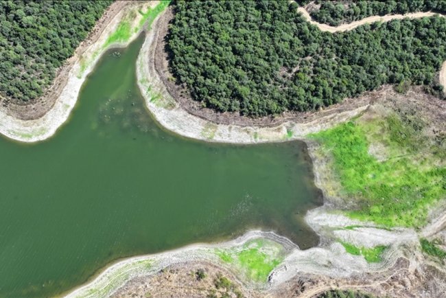 İstanbul'da barajlardaki doluluk oranı yüzde 23'e kadar indi