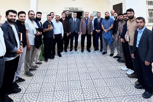 Müftü Taşcı, Ceyhan'da din görevlileriyle bir araya geldi