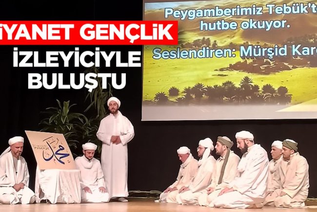 İzmit Diyanet Gençlik, tiyatroyla izleyiciyle buluştu