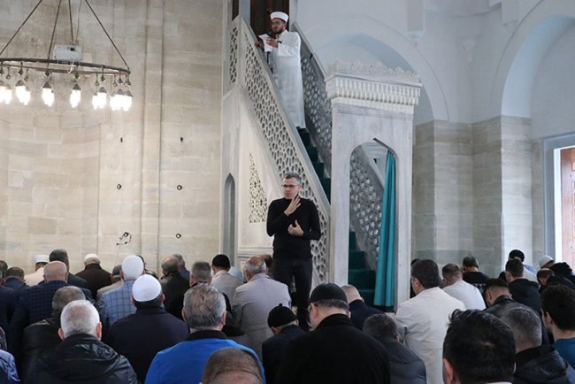 Tekirdağ'da işaret diliyle cuma dönemi