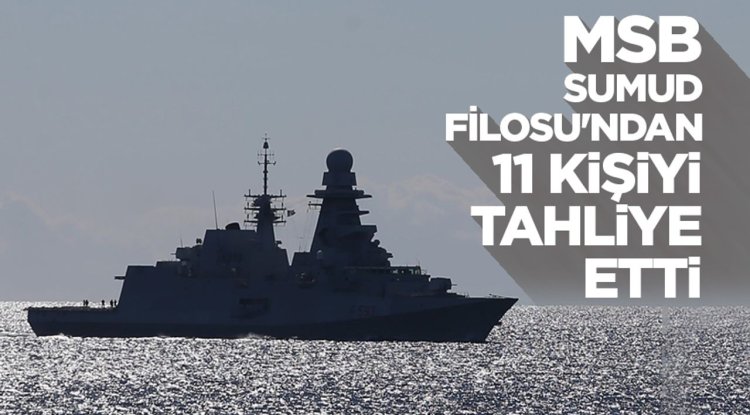 MSB, Sumud Filosu'ndan 11 kişiyi tahliye etti