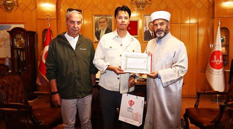 Çin asıllı Ken Shen, Konya'da Müslüman oldu