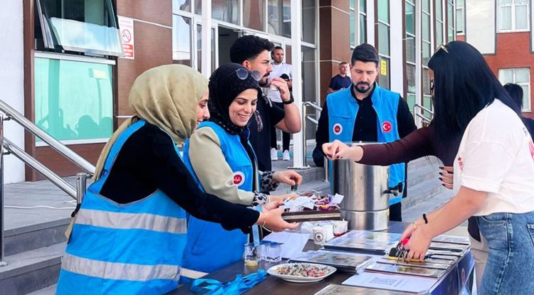 Iğdır'da öğrencilere manevi karşılama