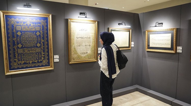 Yaşayan Miras: Hüsn-i Hat Sergisi, AKM'de sanatseverleri ağırlıyor