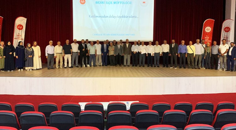 Besni ve Samsat'ta "Camiler ve Din Görevlileri Haftası" kutlandı