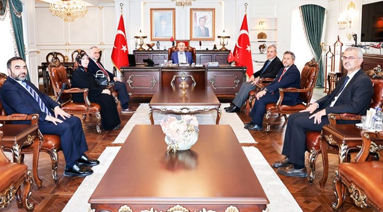 Adana Valisi Köşger, din görevlilerini kabul etti