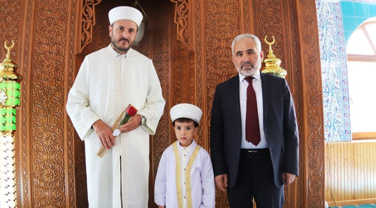 Çankırılı miniklerden "Camiler ve Din Görevlileri Haftası" etkinliği