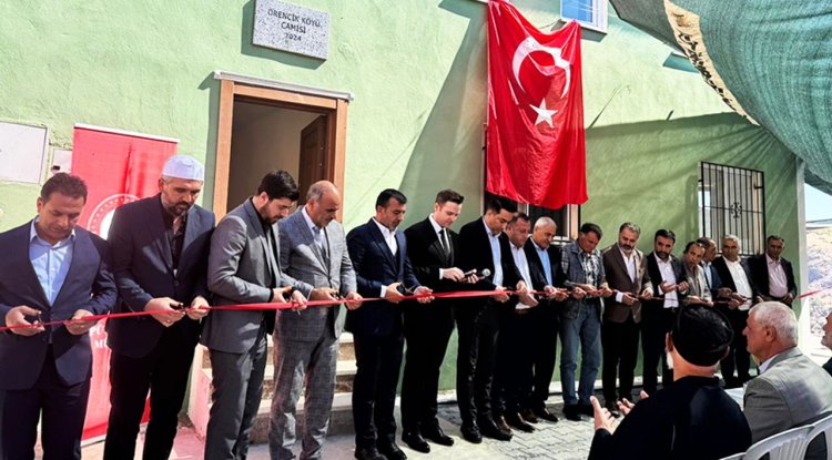 Örencik Köyü Camii açıldı