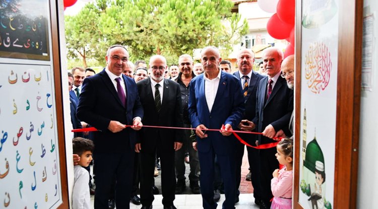 Marmaraereğlisi'nde cami ve Kur'an kursu açıldı