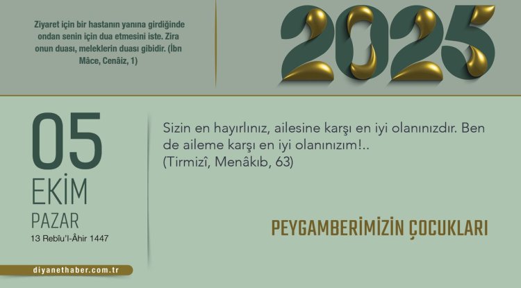 Peygamberimizin Çocukları