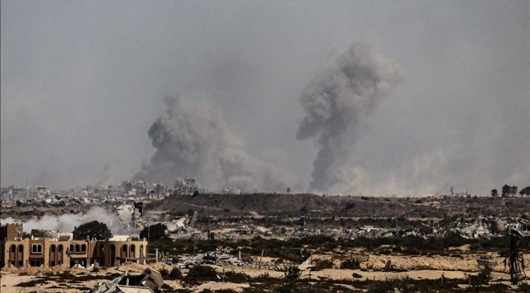 İşgalciler gece boyu Gazze’yi bombalamayı sürdürdü