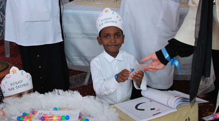 Karabük'te minikler camide buluştu