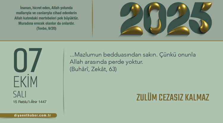 Zulü Cezasız Kalmaz