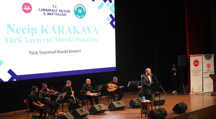 Çanakkale'de Mevlid-i Nebi konseri