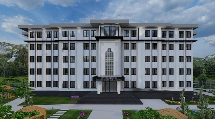 Ünye'ye yeni yapılacak olan Kur'an Kursu için çalışmalar başladı